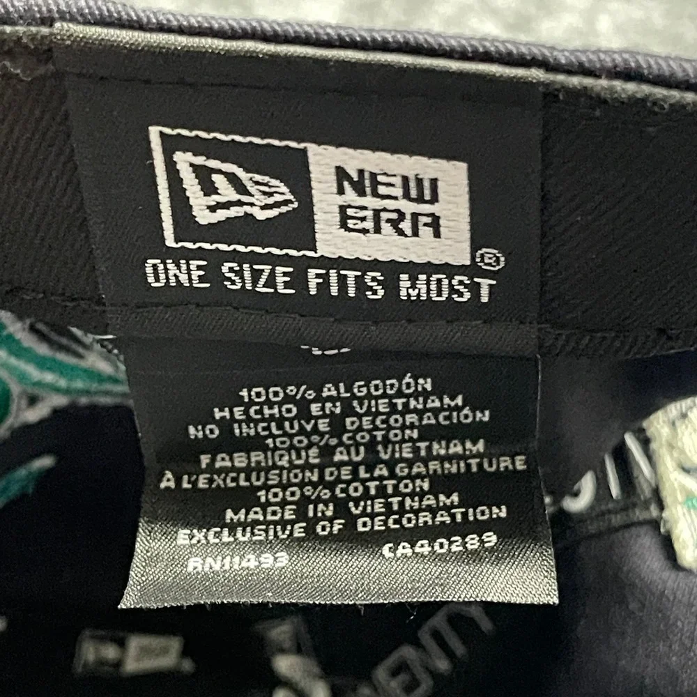 Seattle Mariners Hat Cap Men Navy Teal Diamond Hero Zoom Undrerbrim MLB RARE NEW